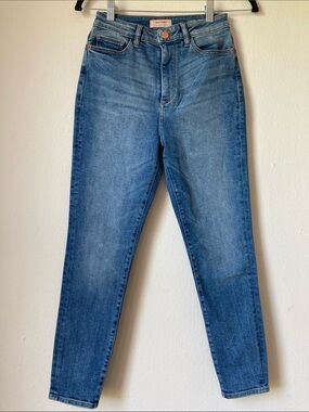 DL1961 x Marianna Hewitt Chrissy Cropped Ultra High Rise Skinny Jeans 26